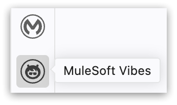 MuleSoft Vibes icon in the activity bar