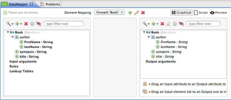 DataMapper mapping window