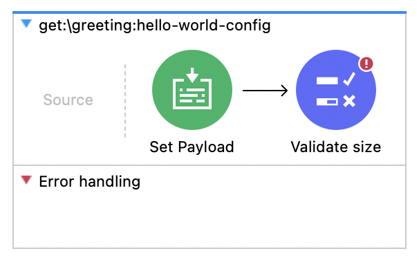 Validate size dropped into GET module