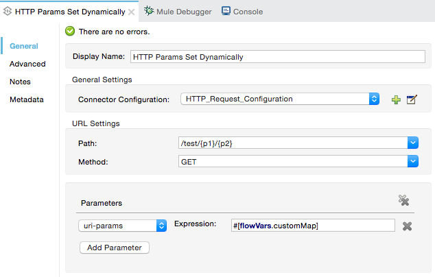 params set dynamically