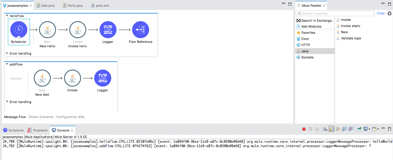 Java module example