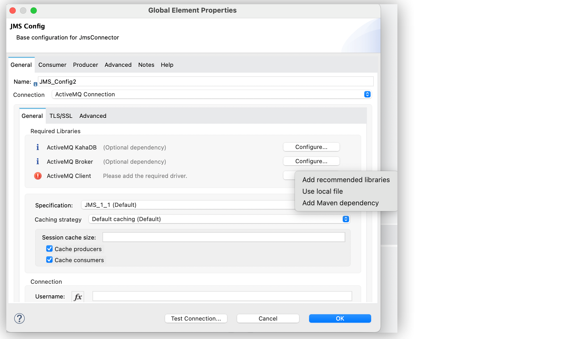 Click the Configure button to install the dependencies