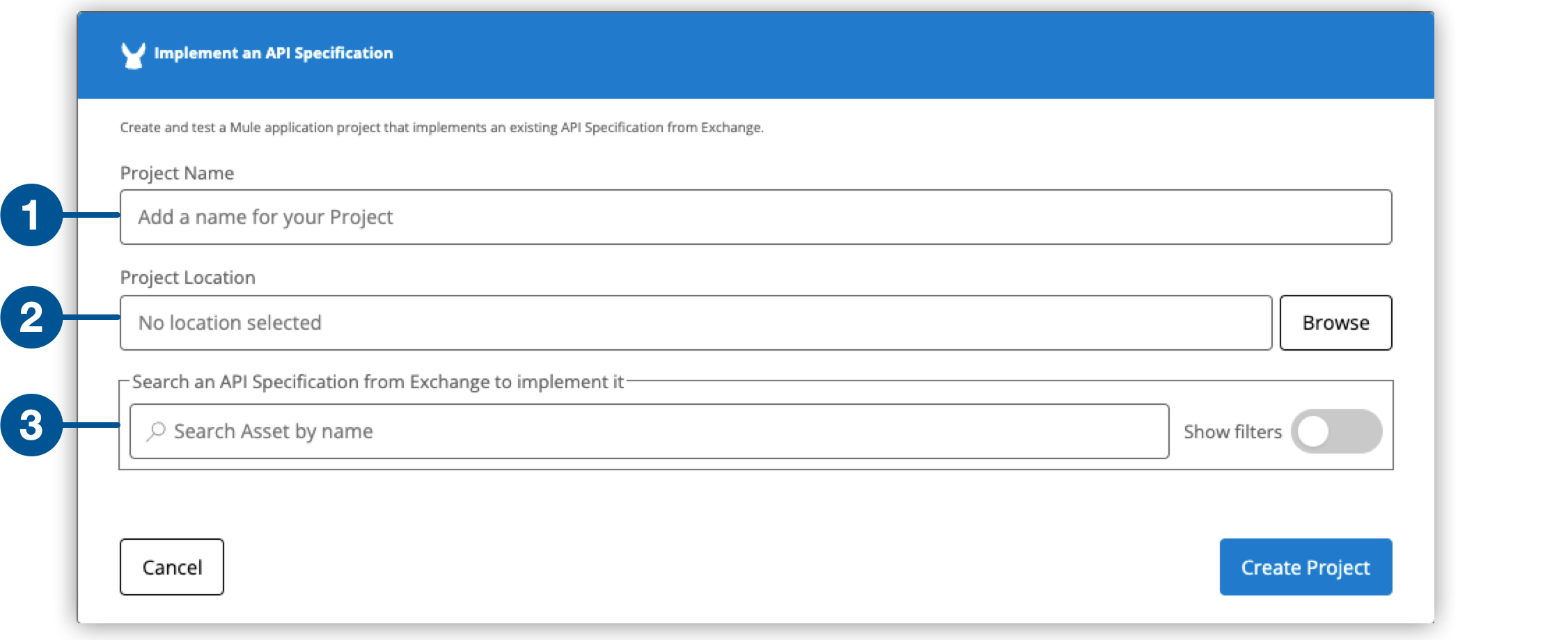 implement api configure in task