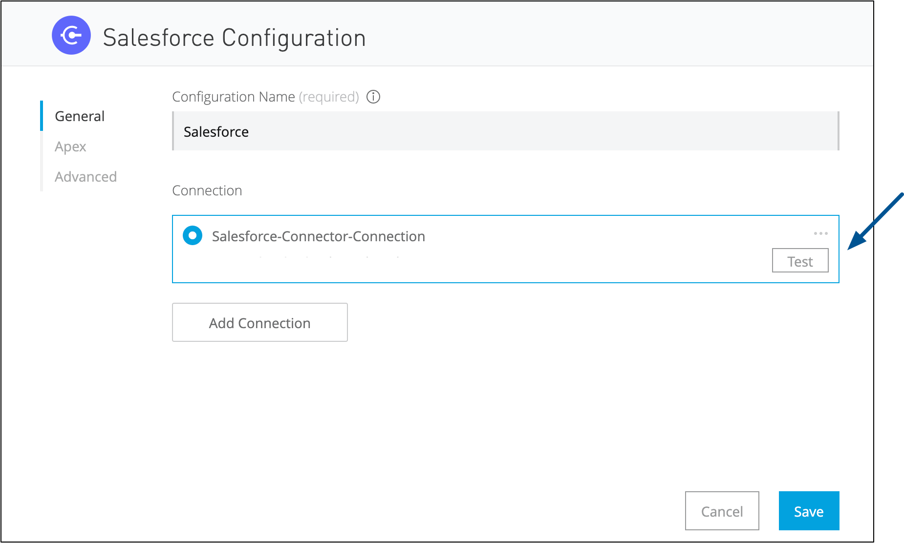 Flow Designer での接続のテスト