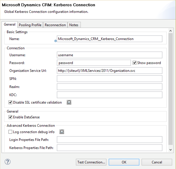 CRMKerberosConnection