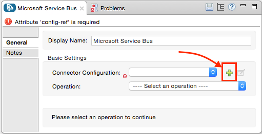 Service Bus connector configuration