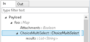 Example metadata for ChoiceMultiSelect