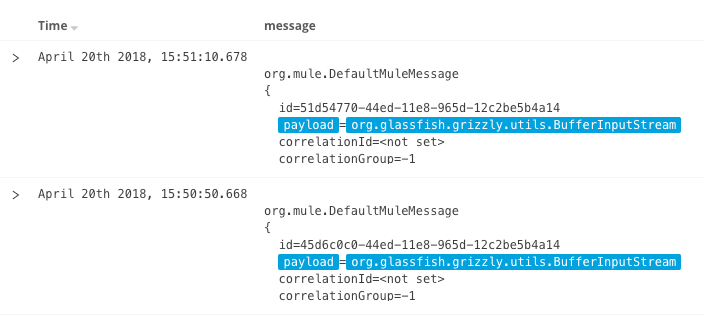 Log Search Using a Wildcard