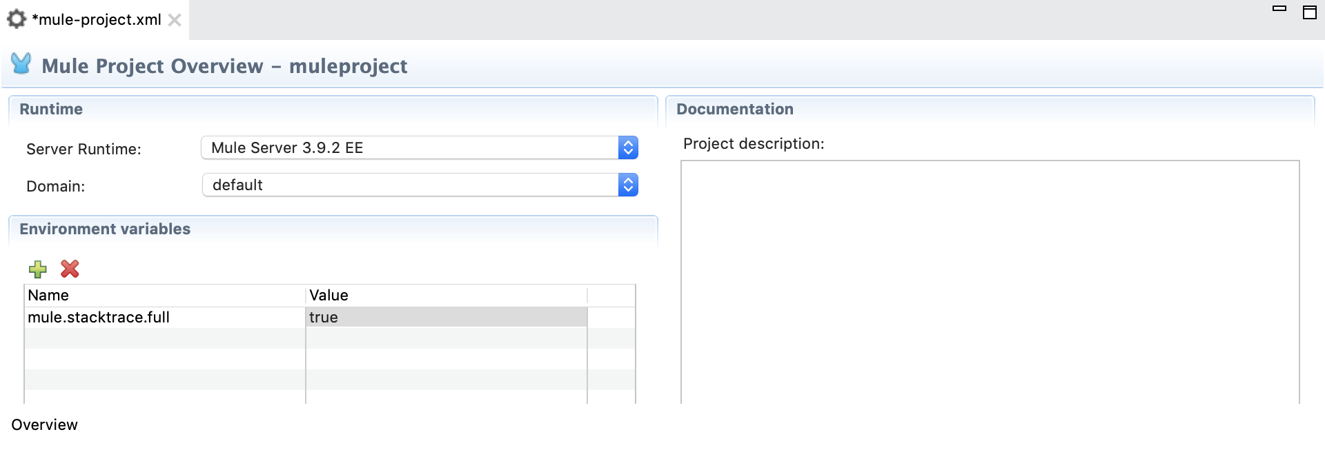 Studio-config-stacktrace