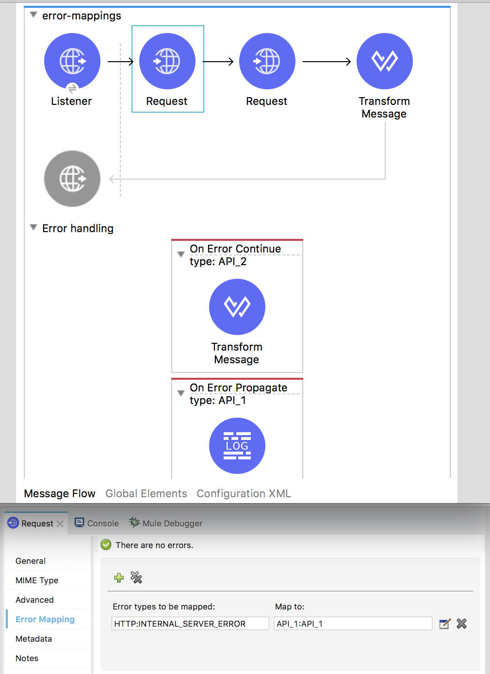 Error Handling Mappings