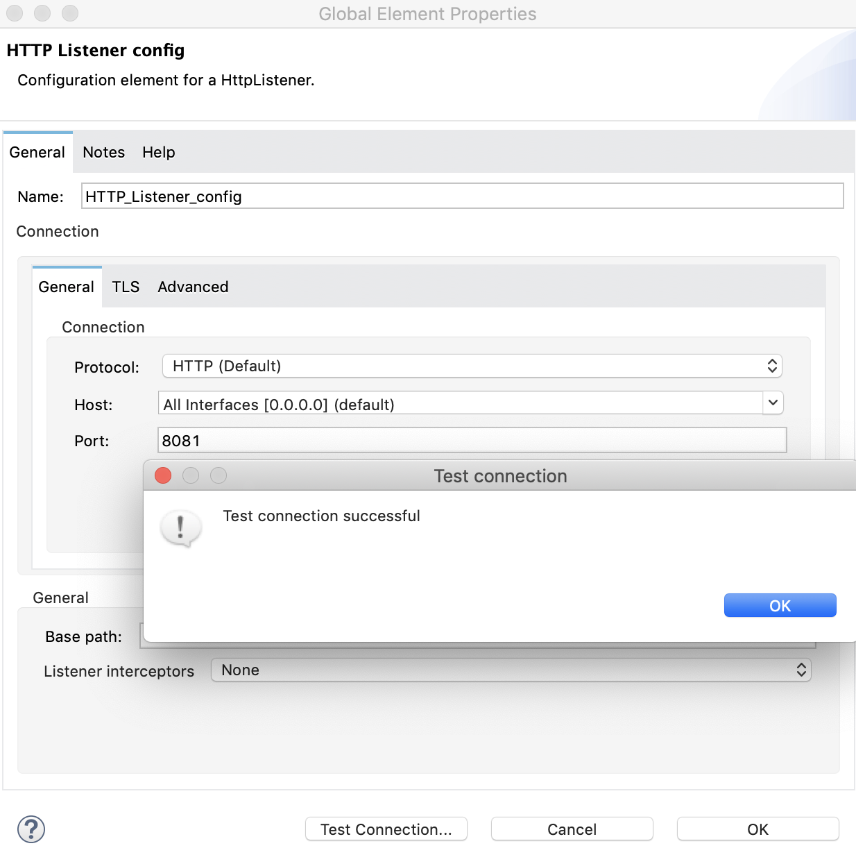 Testing the Listener Connection, 90%