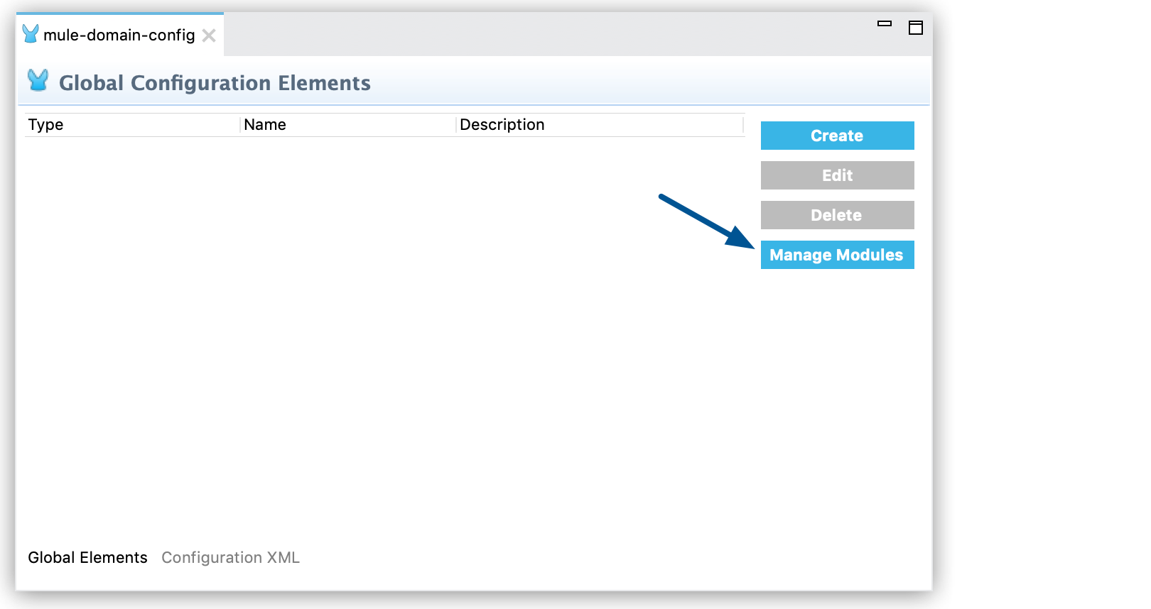 manage modules domain