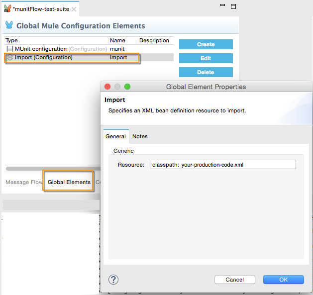 munit import global element