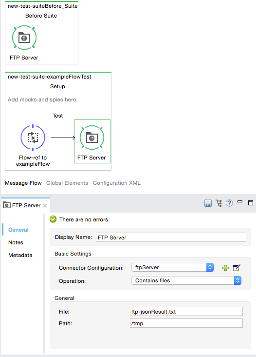 run ftp server test