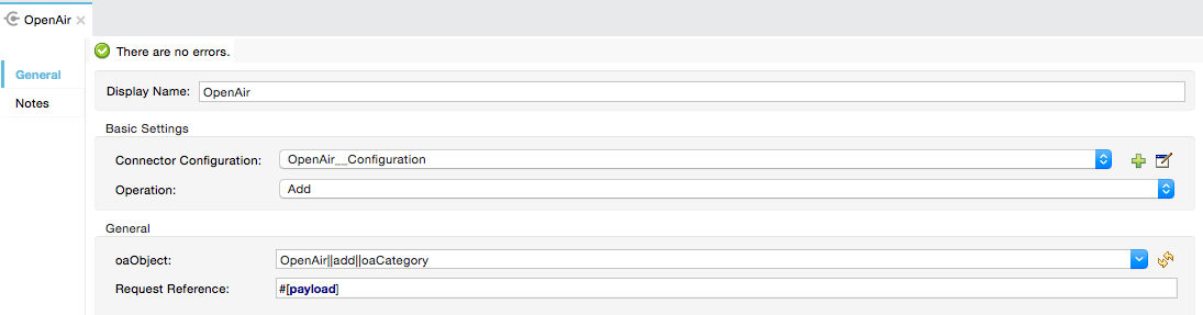 openair add config