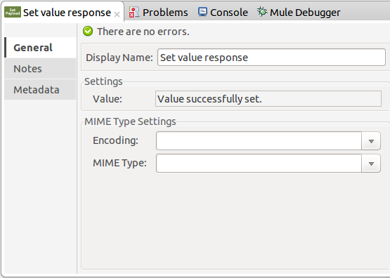 Set HTTP response configuration