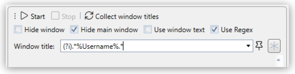 Example for regular expression