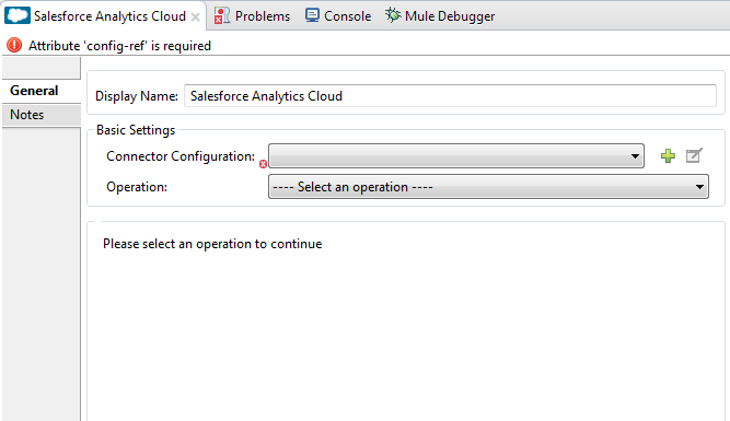 salesforce analytics create data set config