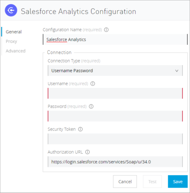 Basic Authentication config window