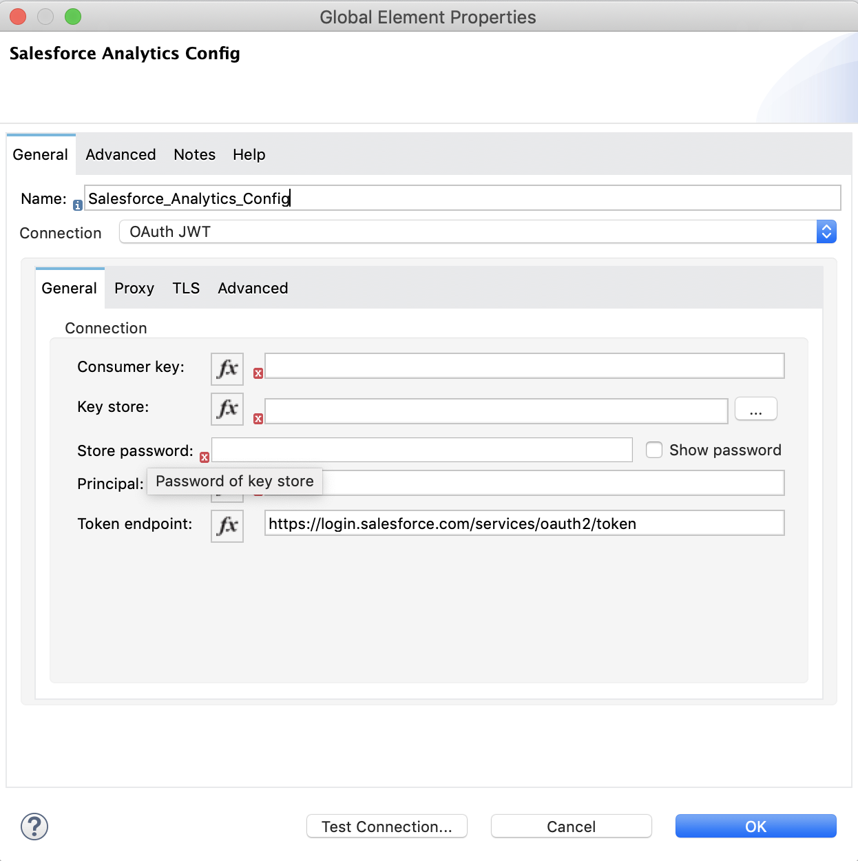 OAuth JWT global element properties window