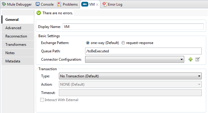 Sub-requests VM config