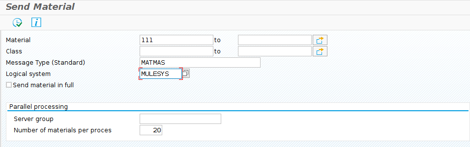 SAP Inbound IDoc Runtime SAPGUI