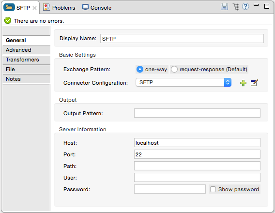 studio sftp gen