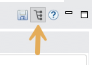 The DataSense Explorer icon highlighted in the Studio menu